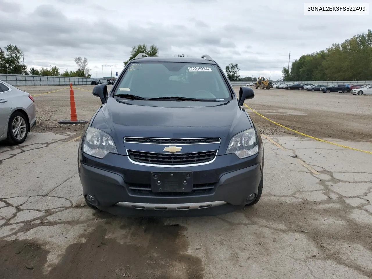 2015 Chevrolet Captiva Ls VIN: 3GNAL2EK3FS522499 Lot: 72315284