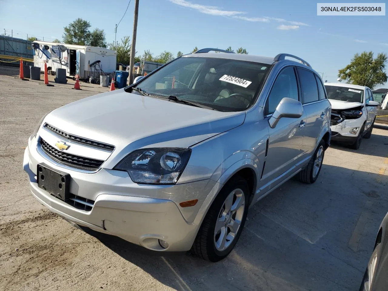 2015 Chevrolet Captiva Ltz VIN: 3GNAL4EK2FS503048 Lot: 72524904