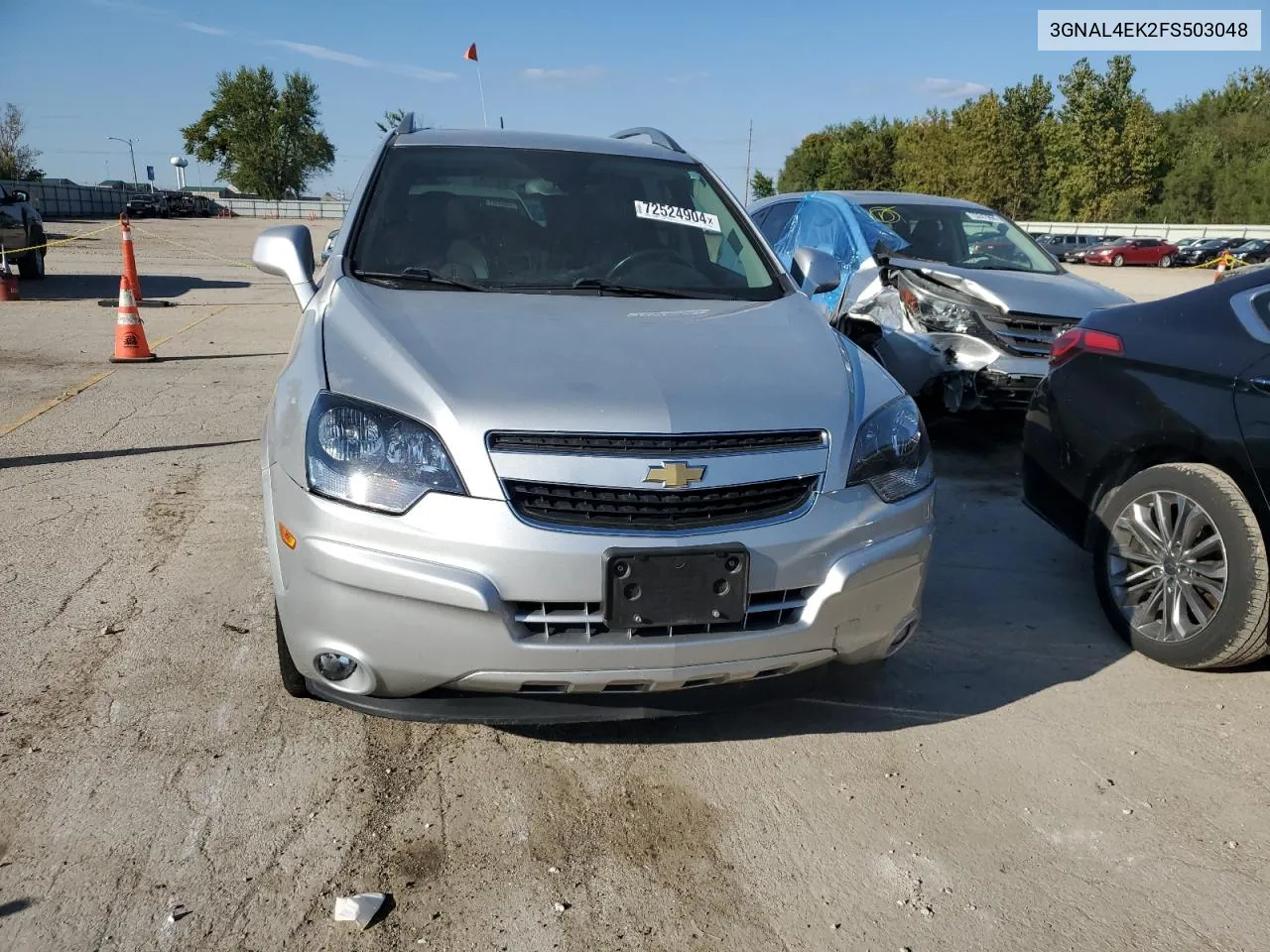 2015 Chevrolet Captiva Ltz VIN: 3GNAL4EK2FS503048 Lot: 72524904