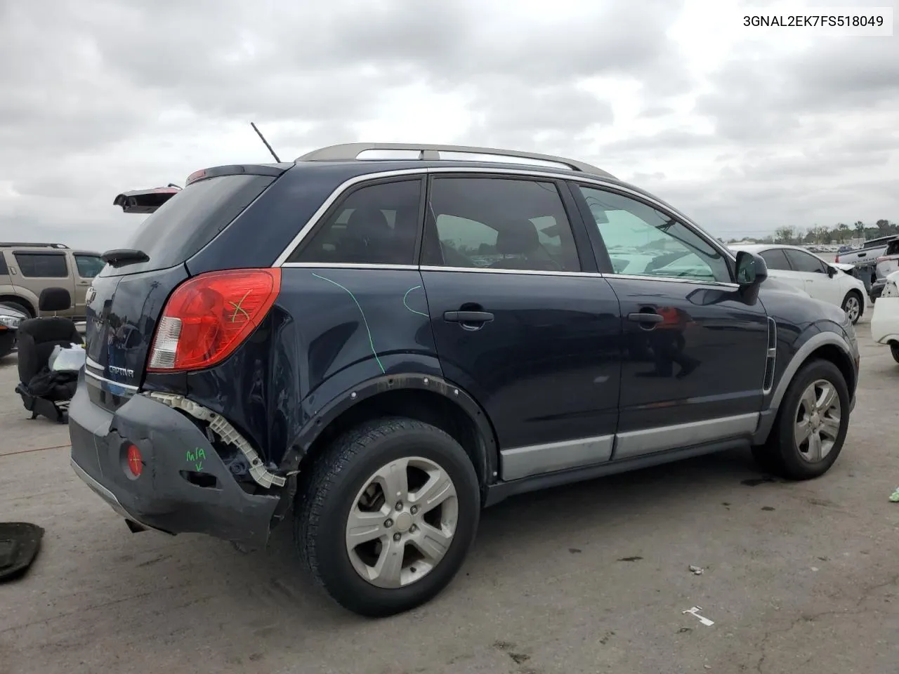 2015 Chevrolet Captiva Ls VIN: 3GNAL2EK7FS518049 Lot: 72706404