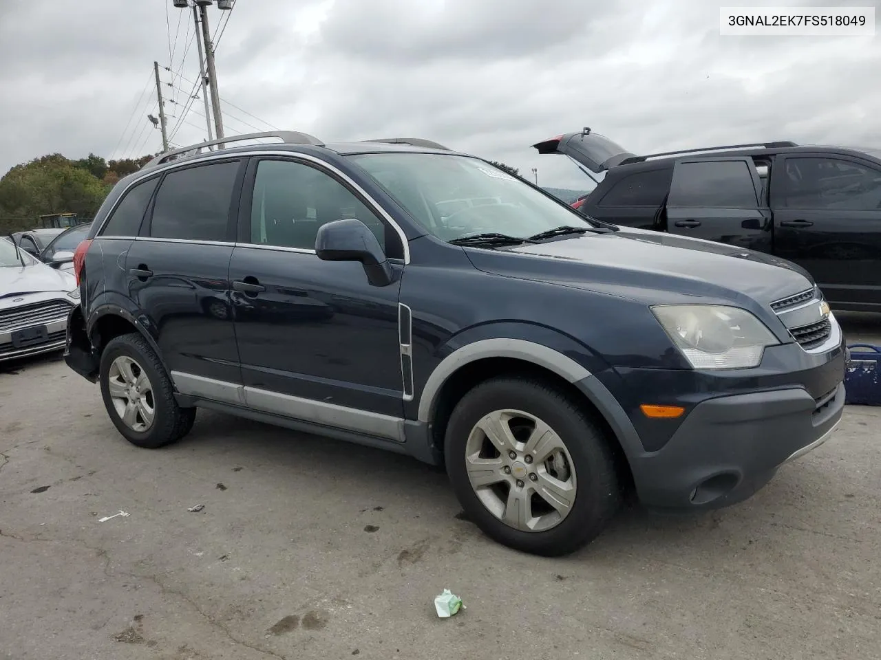 2015 Chevrolet Captiva Ls VIN: 3GNAL2EK7FS518049 Lot: 72706404