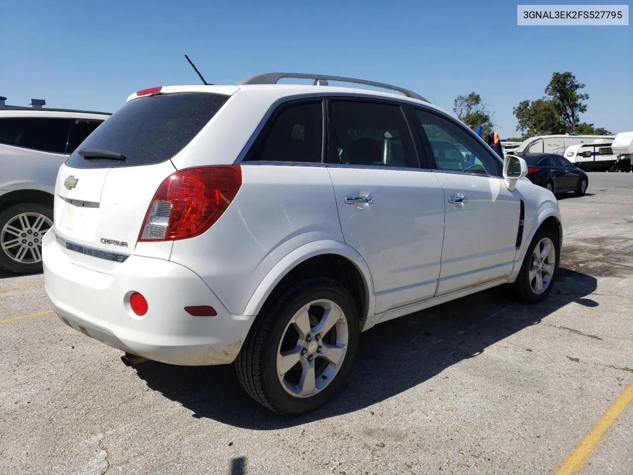 2015 Chevrolet Captiva Lt VIN: 3GNAL3EK2FS527795 Lot: 73423874