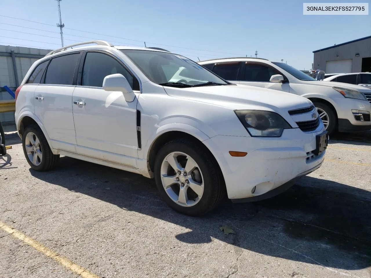 2015 Chevrolet Captiva Lt VIN: 3GNAL3EK2FS527795 Lot: 73423874