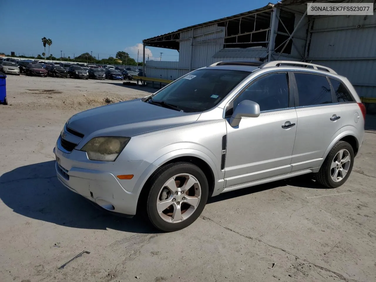 2015 Chevrolet Captiva Lt VIN: 3GNAL3EK7FS523077 Lot: 73761894