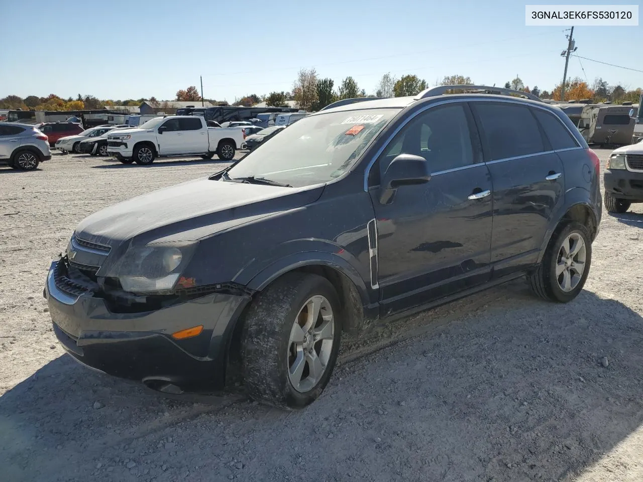 2015 Chevrolet Captiva Lt VIN: 3GNAL3EK6FS530120 Lot: 75071464