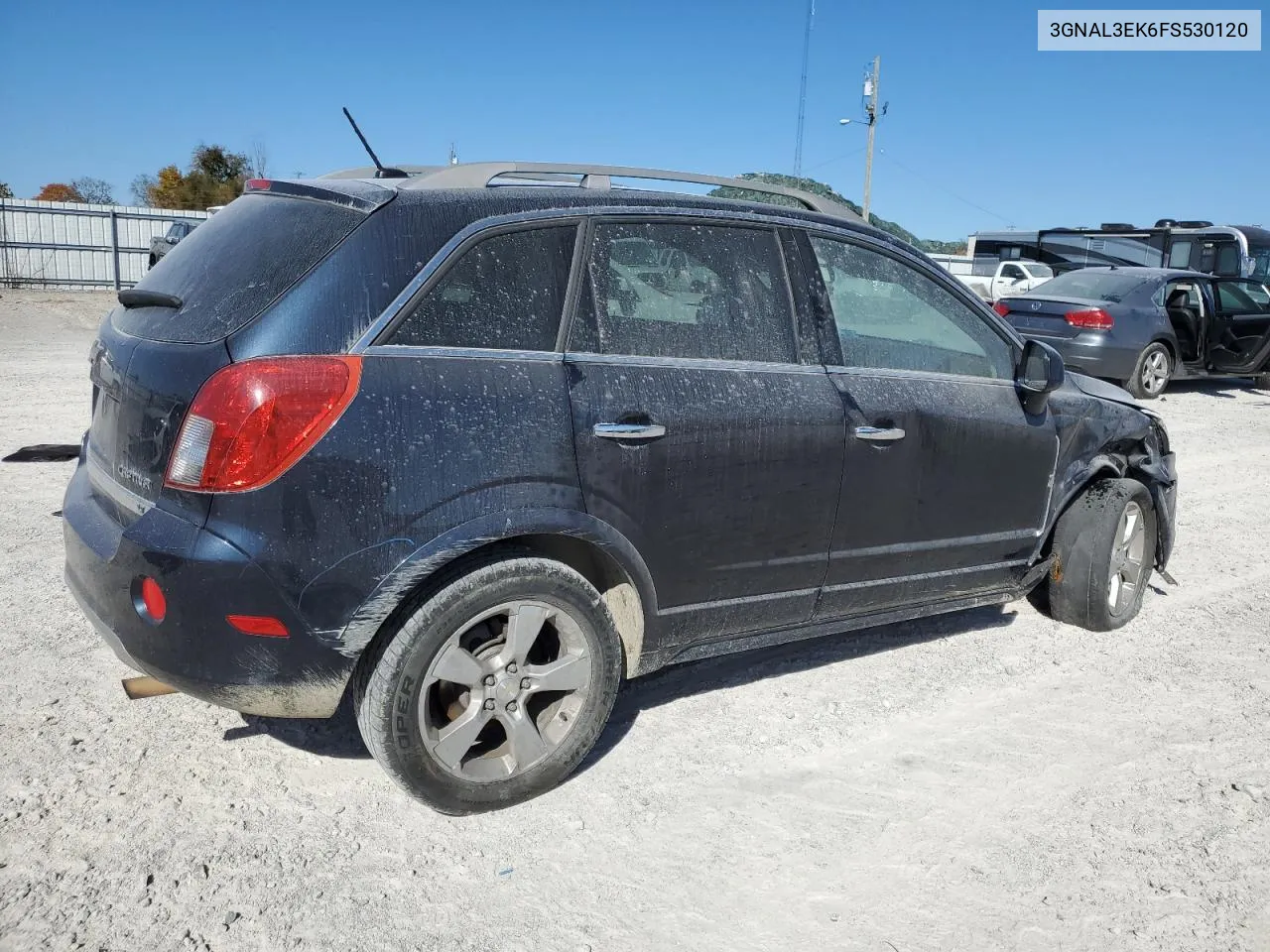 2015 Chevrolet Captiva Lt VIN: 3GNAL3EK6FS530120 Lot: 75071464