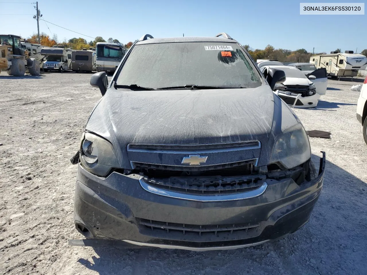 2015 Chevrolet Captiva Lt VIN: 3GNAL3EK6FS530120 Lot: 75071464