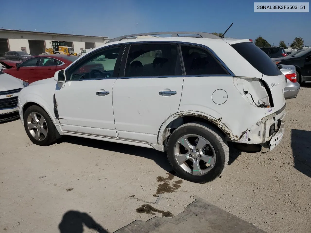 2015 Chevrolet Captiva Lt VIN: 3GNAL3EK3FS503151 Lot: 75591734