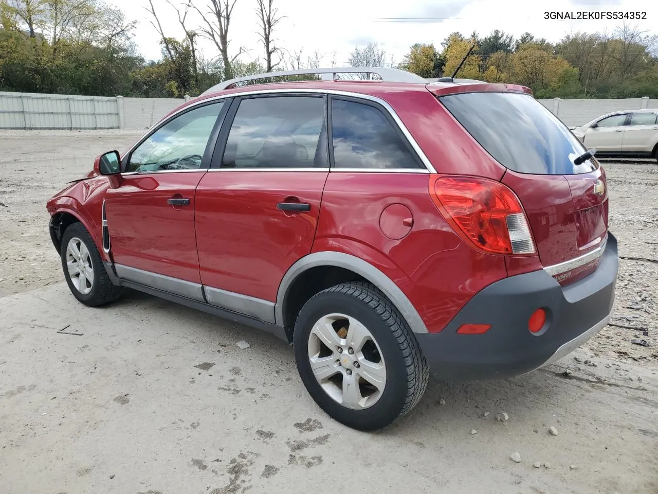 2015 Chevrolet Captiva Ls VIN: 3GNAL2EK0FS534352 Lot: 75671584