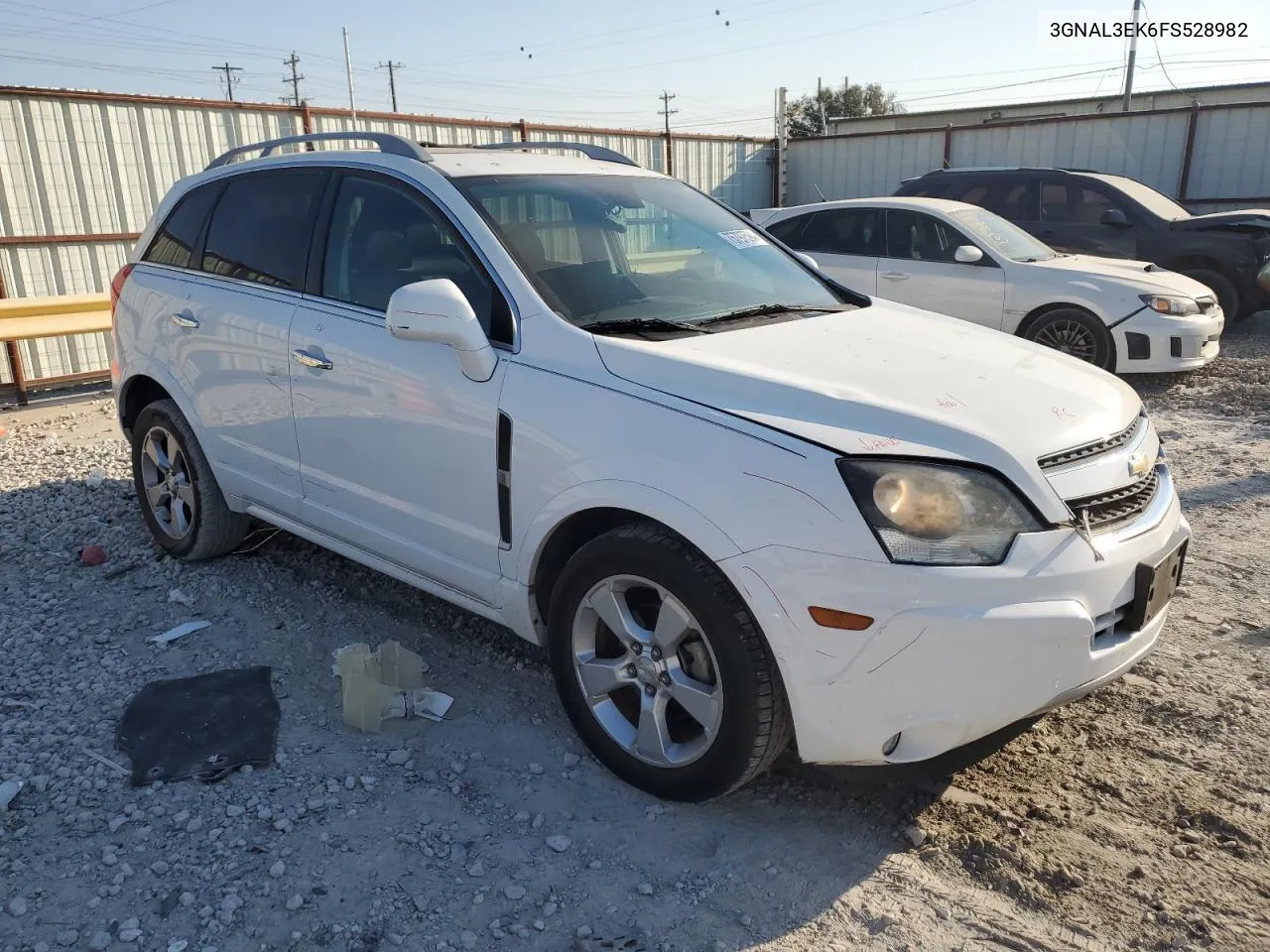 2015 Chevrolet Captiva Lt VIN: 3GNAL3EK6FS528982 Lot: 75797594