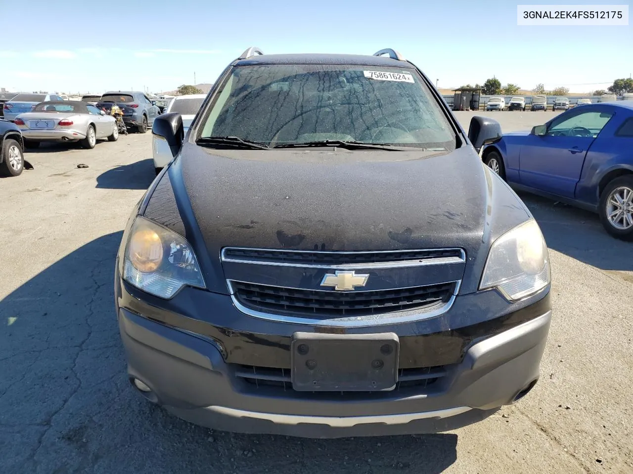 2015 Chevrolet Captiva Ls VIN: 3GNAL2EK4FS512175 Lot: 75861624