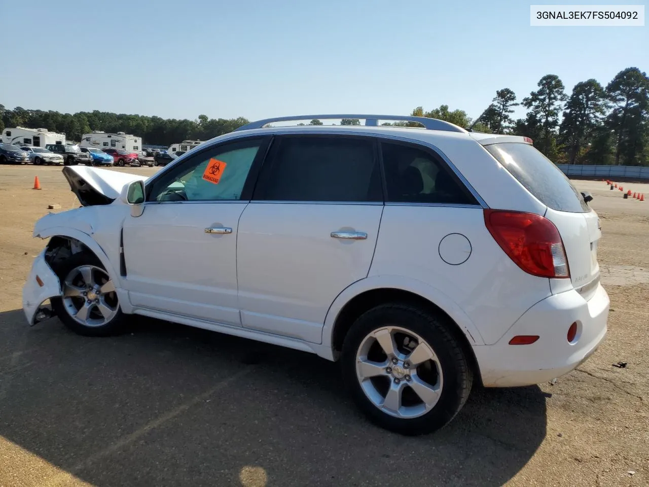 2015 Chevrolet Captiva Lt VIN: 3GNAL3EK7FS504092 Lot: 76266064