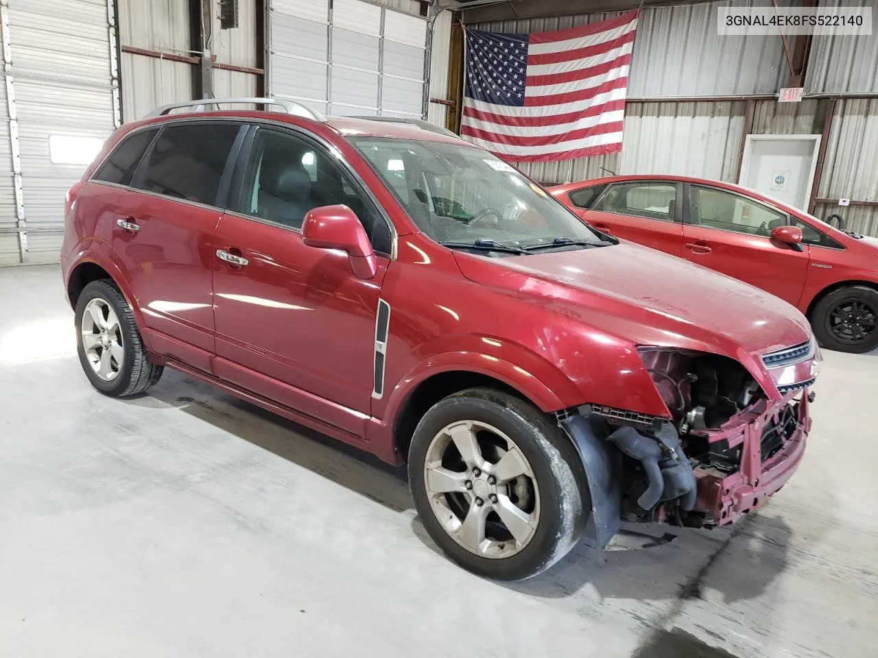 2015 Chevrolet Captiva Ltz VIN: 3GNAL4EK8FS522140 Lot: 76315444