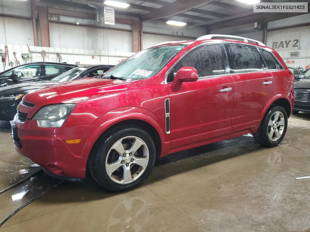 2015 Chevrolet Captiva Lt VIN: 3GNAL3EK1FS521423 Lot: 76486654