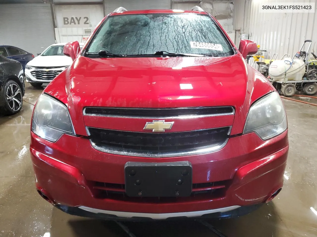 2015 Chevrolet Captiva Lt VIN: 3GNAL3EK1FS521423 Lot: 76486654