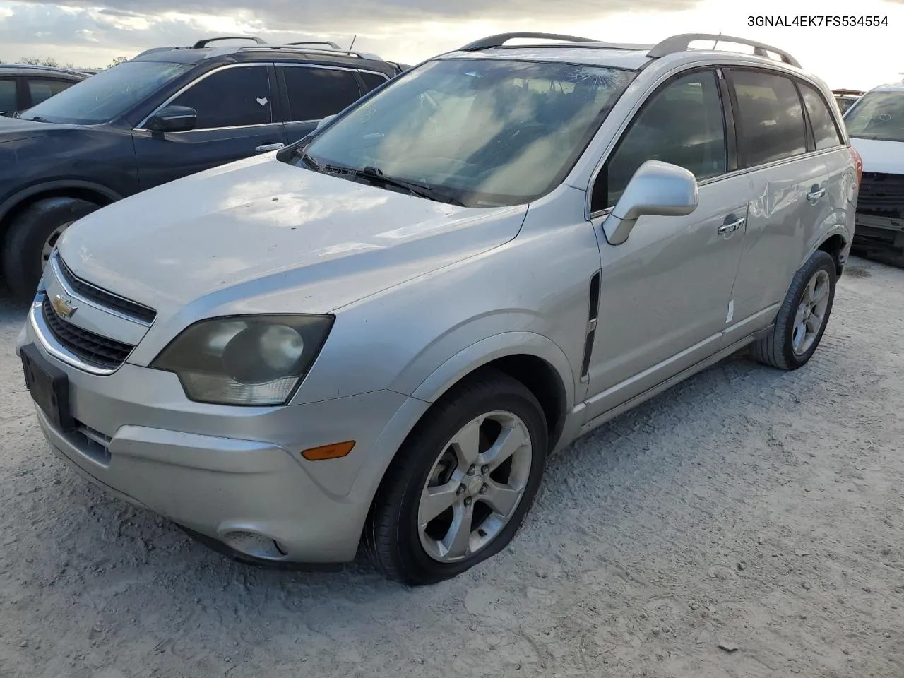 2015 Chevrolet Captiva Ltz VIN: 3GNAL4EK7FS534554 Lot: 76931294