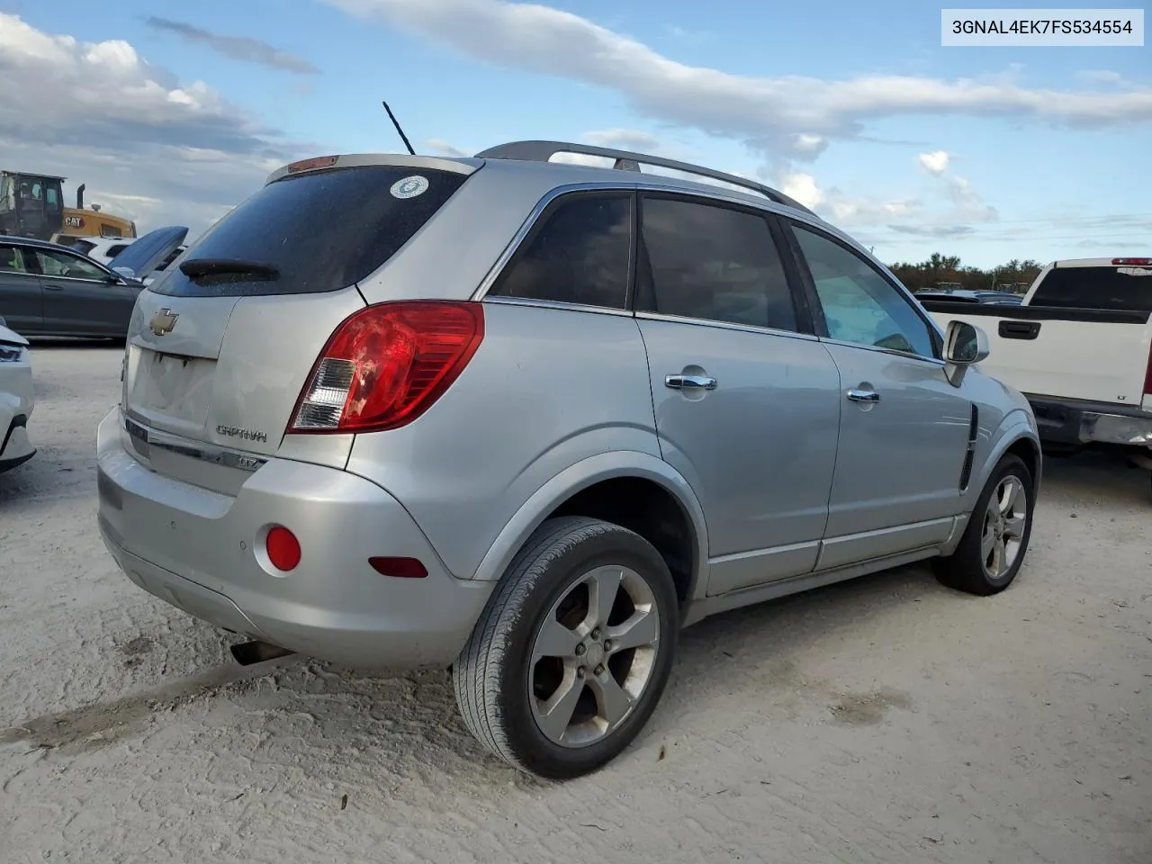 2015 Chevrolet Captiva Ltz VIN: 3GNAL4EK7FS534554 Lot: 76931294