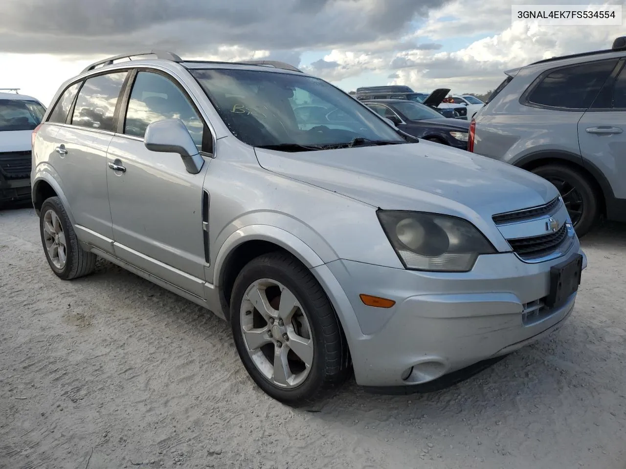 2015 Chevrolet Captiva Ltz VIN: 3GNAL4EK7FS534554 Lot: 76931294