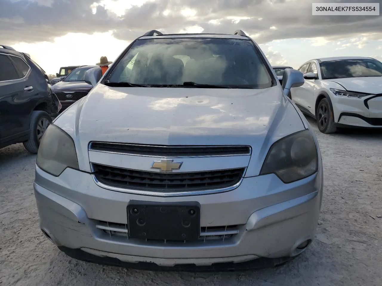 2015 Chevrolet Captiva Ltz VIN: 3GNAL4EK7FS534554 Lot: 76931294