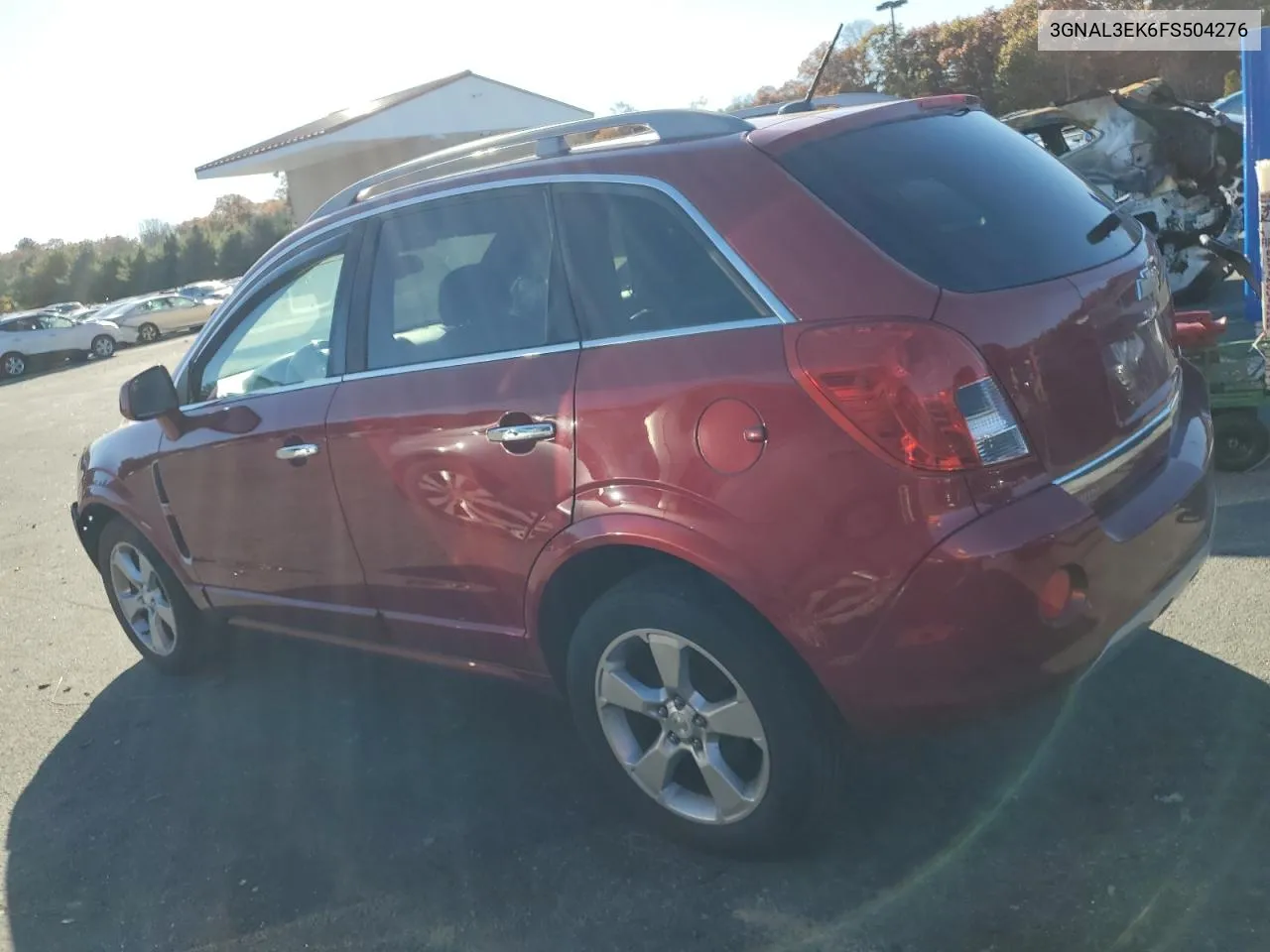 2015 Chevrolet Captiva Lt VIN: 3GNAL3EK6FS504276 Lot: 77967574