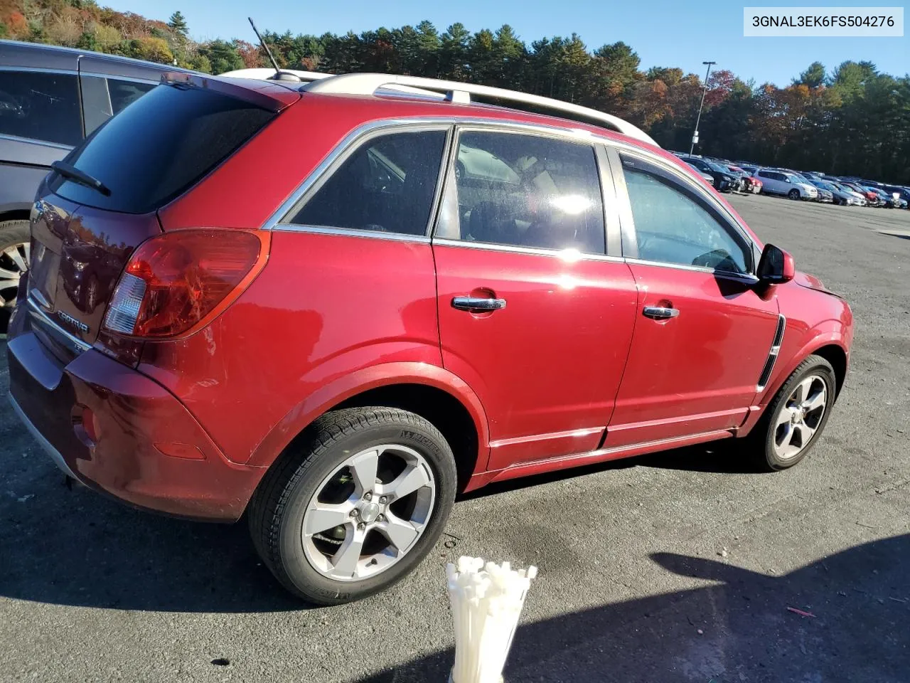 2015 Chevrolet Captiva Lt VIN: 3GNAL3EK6FS504276 Lot: 77967574