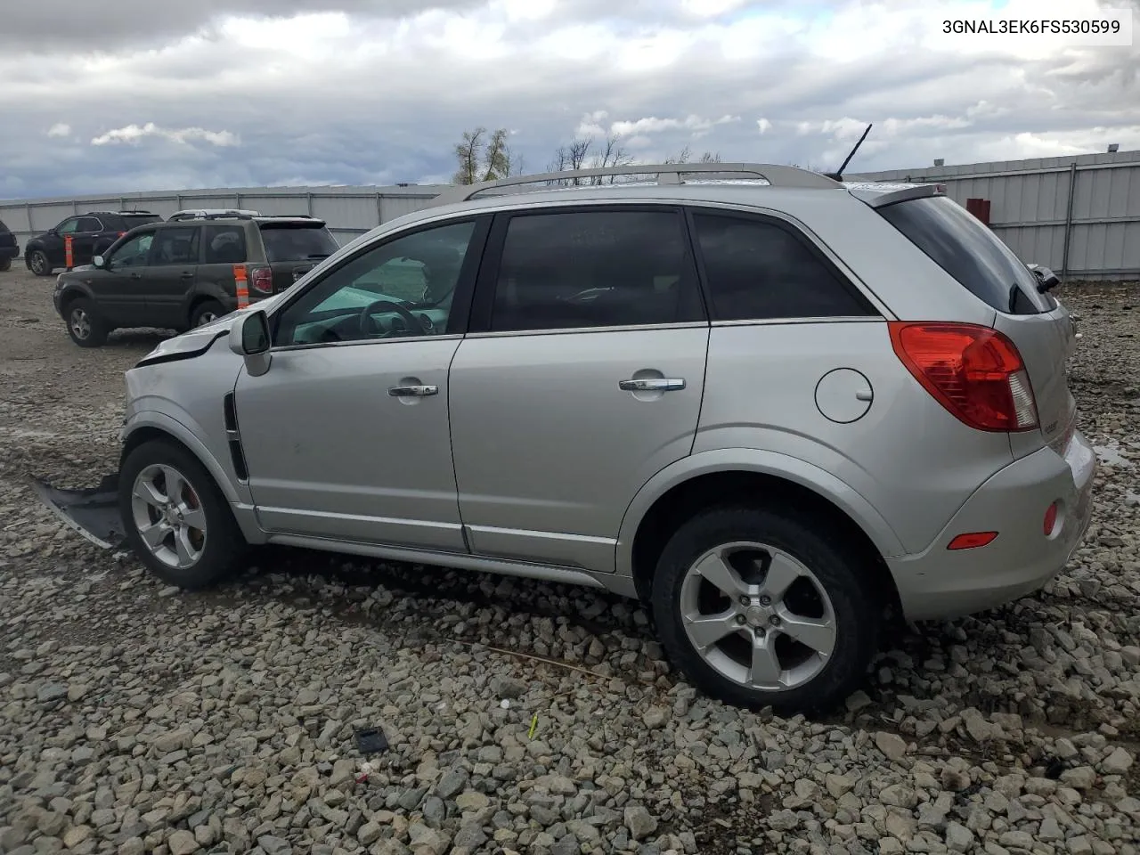 2015 Chevrolet Captiva Lt VIN: 3GNAL3EK6FS530599 Lot: 78209584