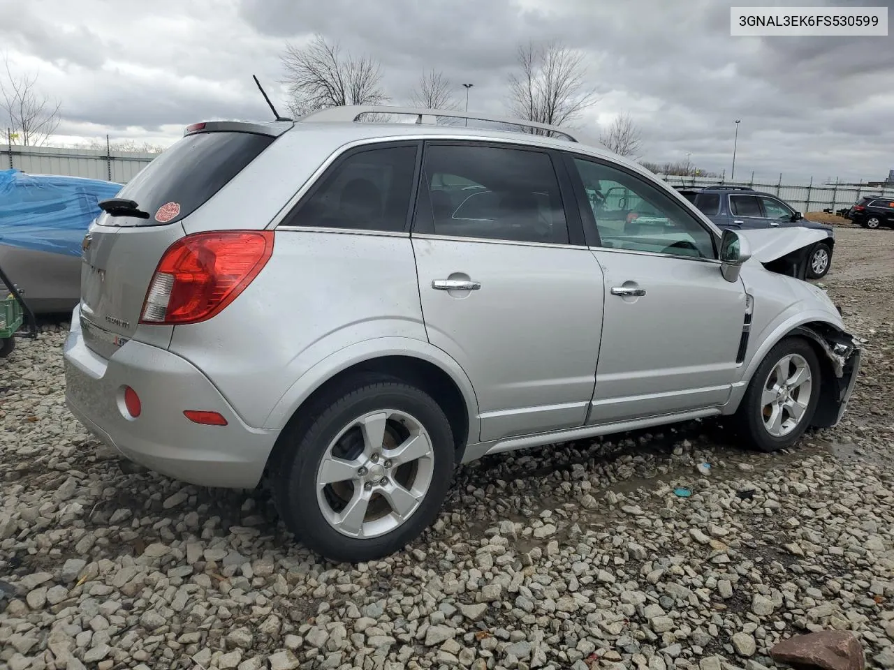 2015 Chevrolet Captiva Lt VIN: 3GNAL3EK6FS530599 Lot: 78209584