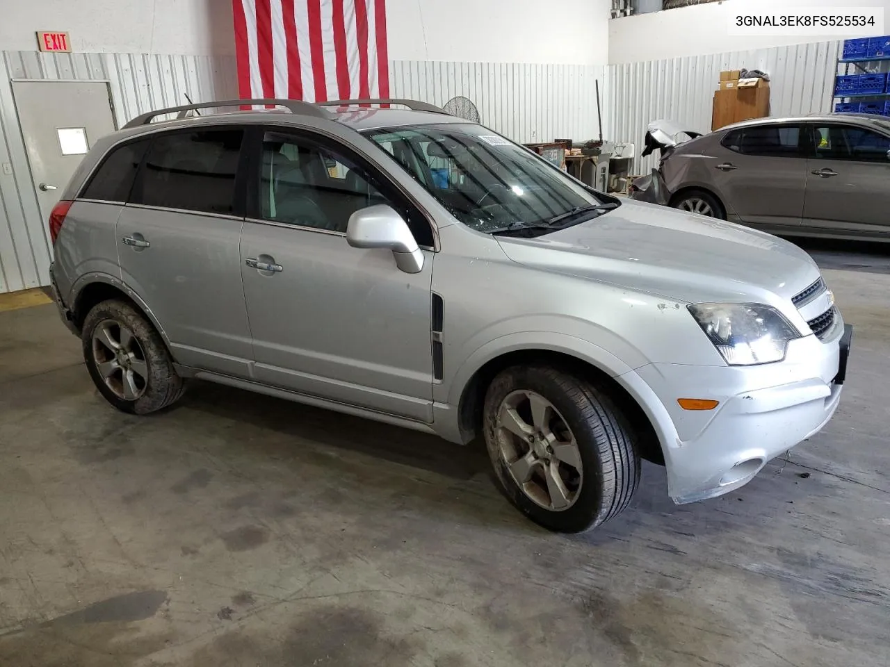 2015 Chevrolet Captiva Lt VIN: 3GNAL3EK8FS525534 Lot: 78382184