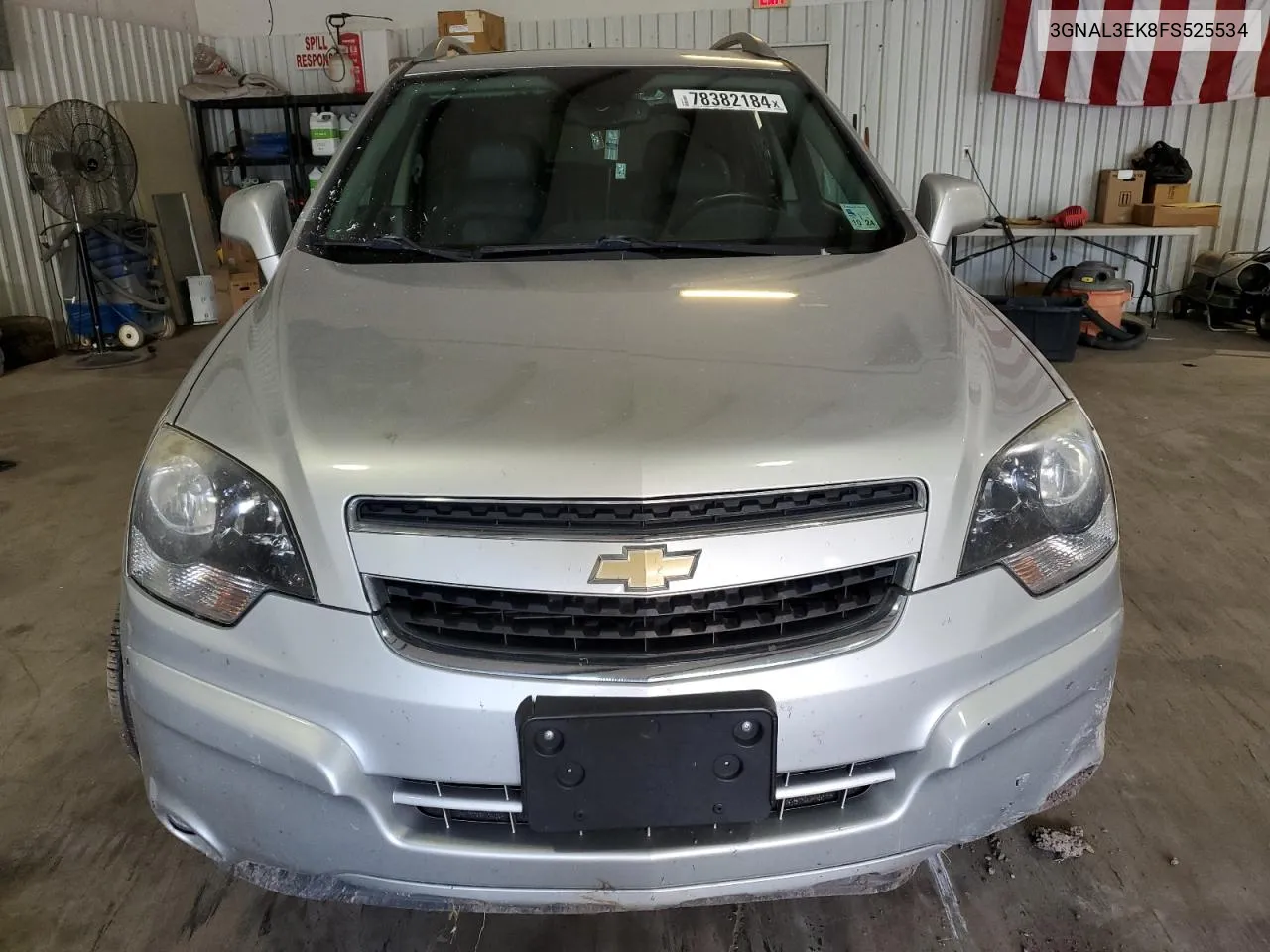 2015 Chevrolet Captiva Lt VIN: 3GNAL3EK8FS525534 Lot: 78382184