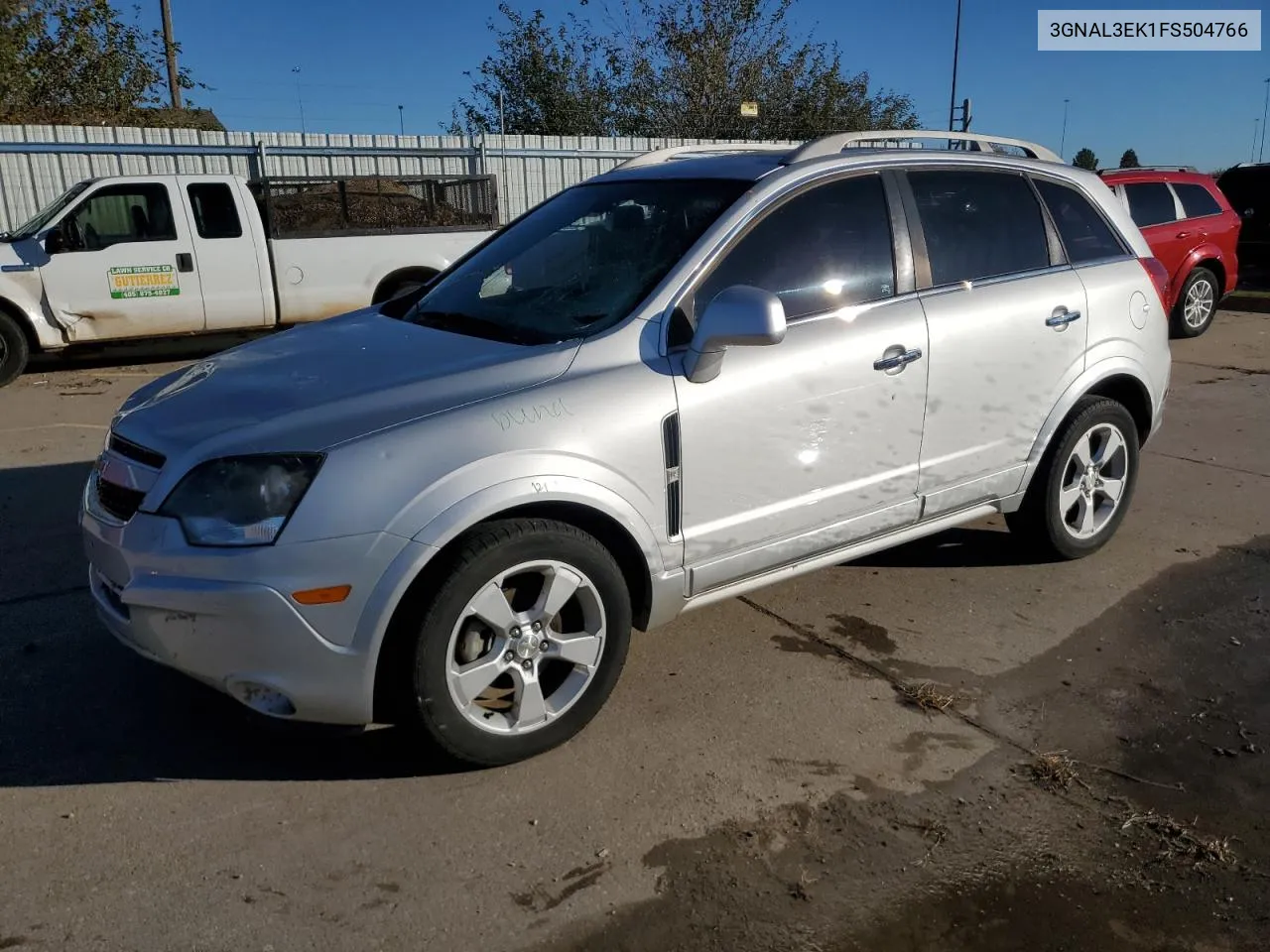 2015 Chevrolet Captiva Lt VIN: 3GNAL3EK1FS504766 Lot: 80213884