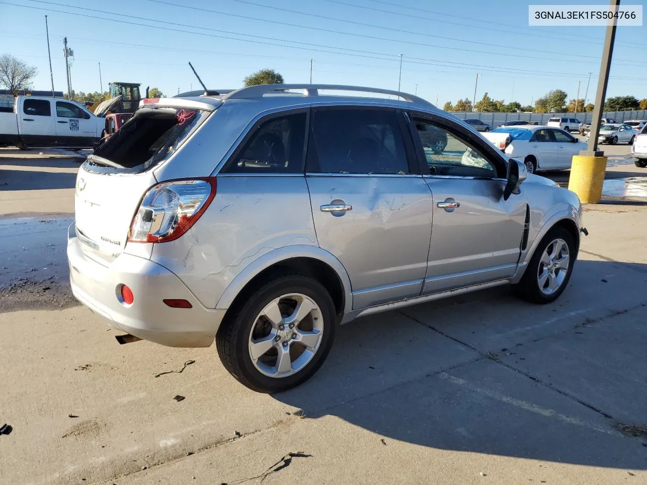 2015 Chevrolet Captiva Lt VIN: 3GNAL3EK1FS504766 Lot: 80213884