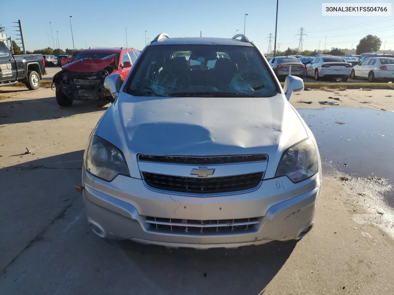 2015 Chevrolet Captiva Lt VIN: 3GNAL3EK1FS504766 Lot: 80213884