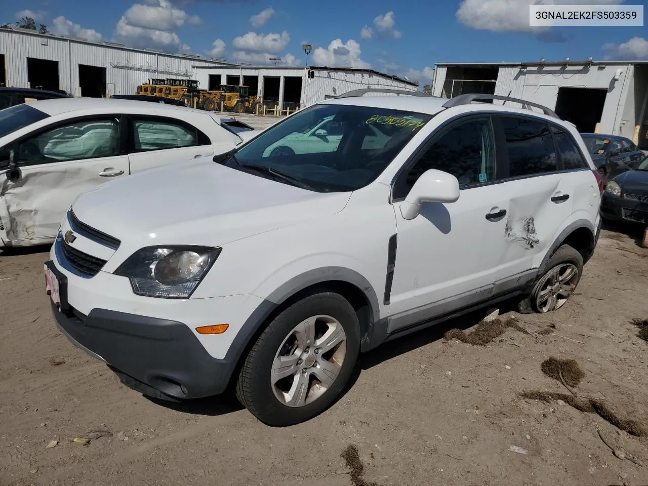 2015 Chevrolet Captiva Ls VIN: 3GNAL2EK2FS503359 Lot: 80503174