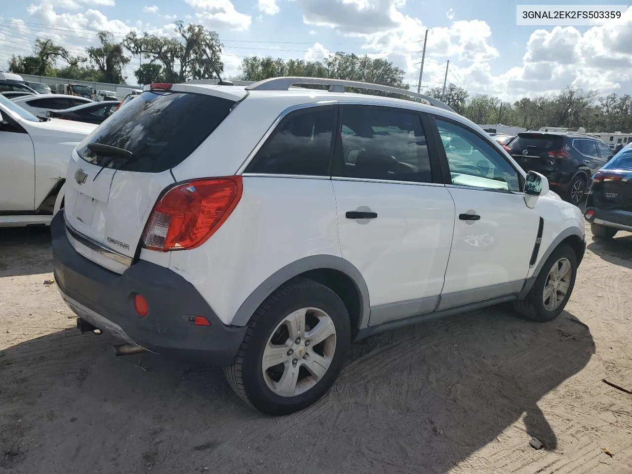 2015 Chevrolet Captiva Ls VIN: 3GNAL2EK2FS503359 Lot: 80503174