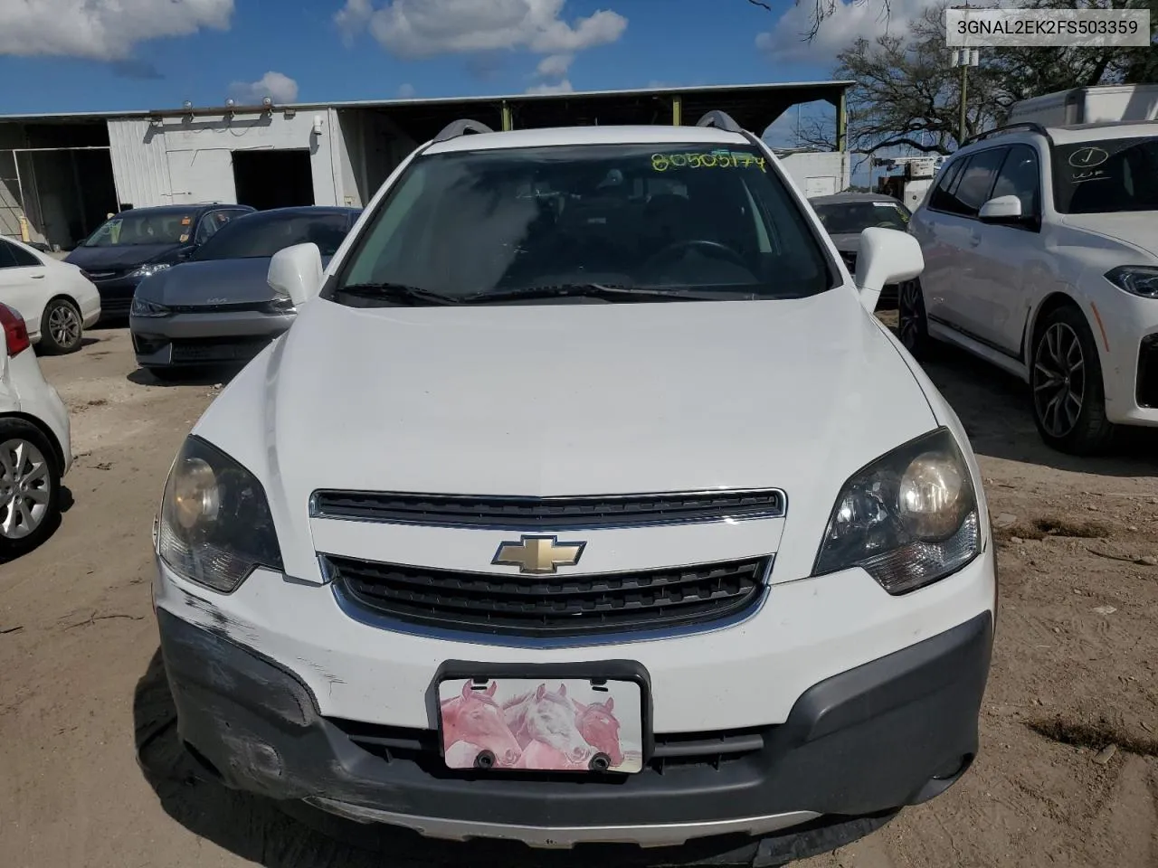 2015 Chevrolet Captiva Ls VIN: 3GNAL2EK2FS503359 Lot: 80503174