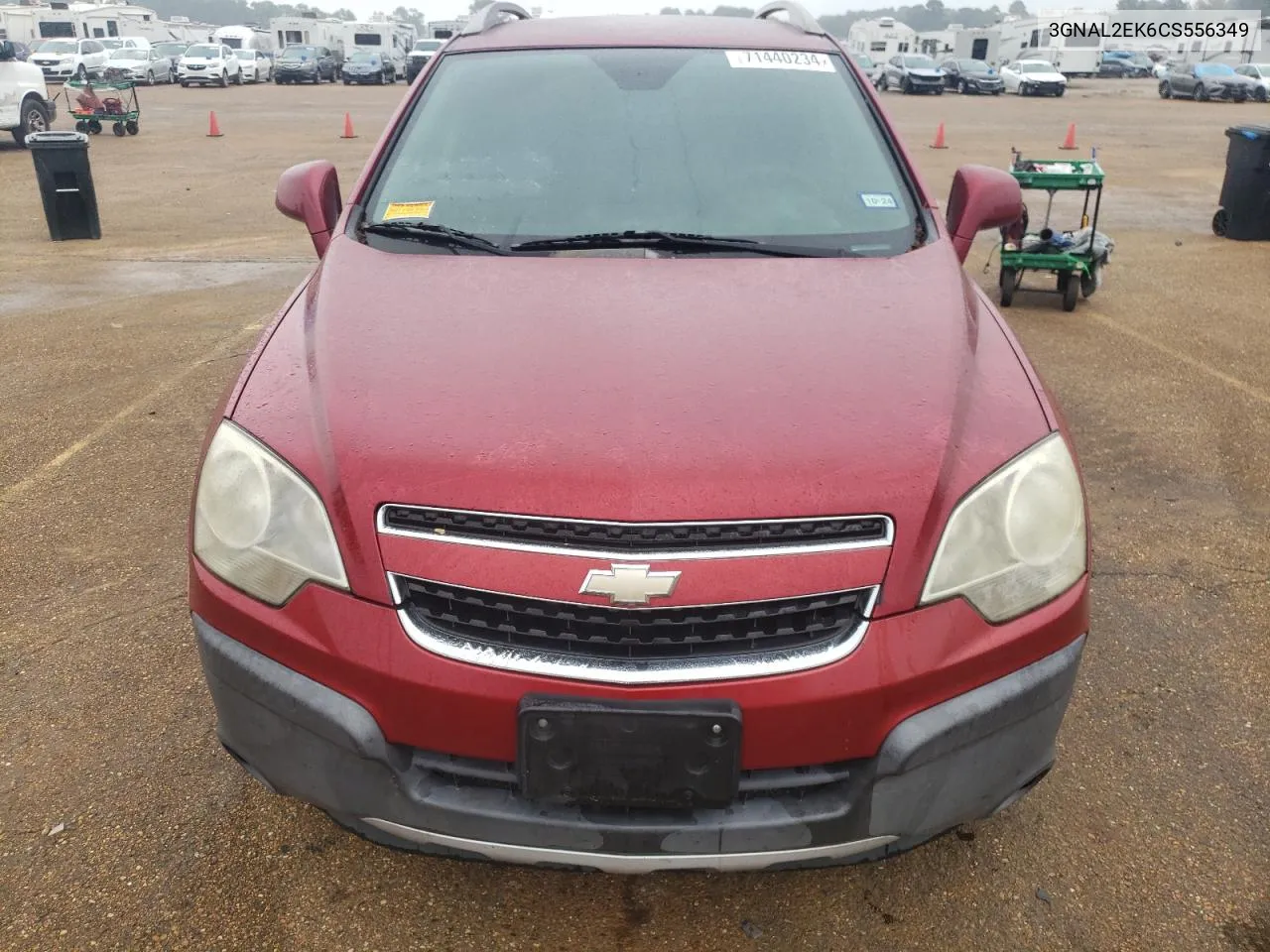 2018 Chevrolet Captiva Sport VIN: 3GNAL2EK6CS556349 Lot: 71440234