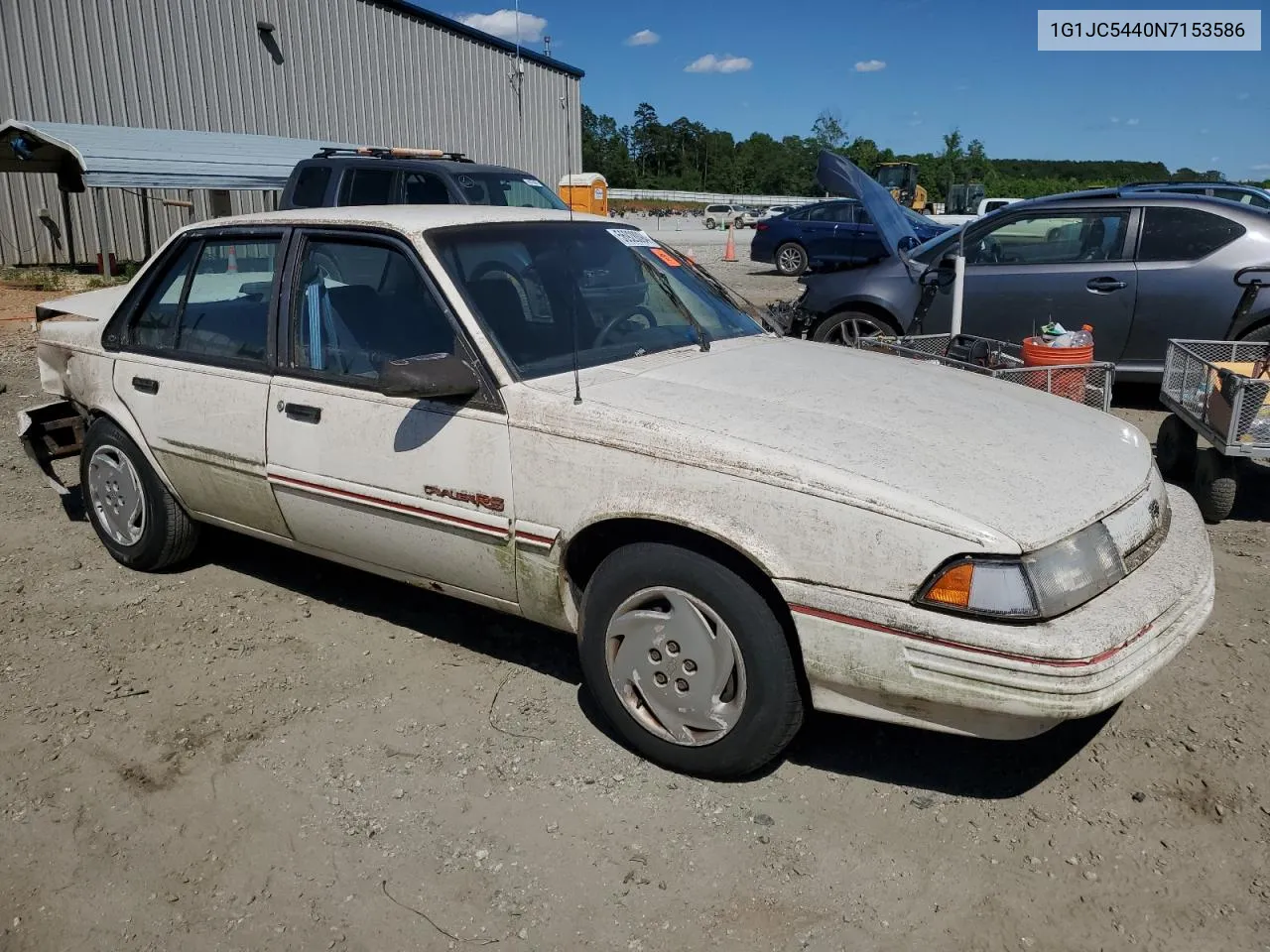 1992 Chevrolet Cavalier Vl VIN: 1G1JC5440N7153586 Lot: 56928094