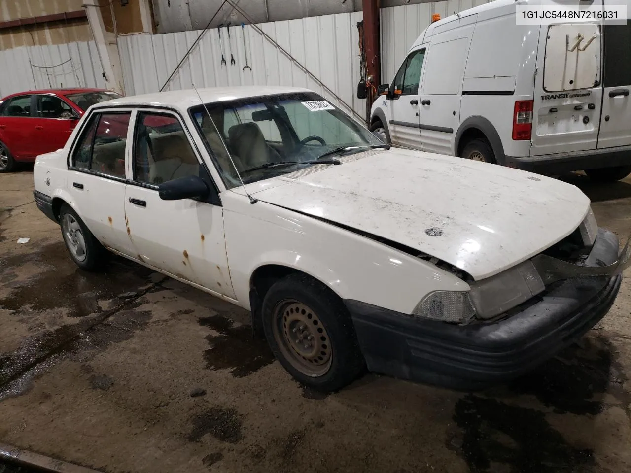 1992 Chevrolet Cavalier Vl VIN: 1G1JC5448N7216031 Lot: 78738624