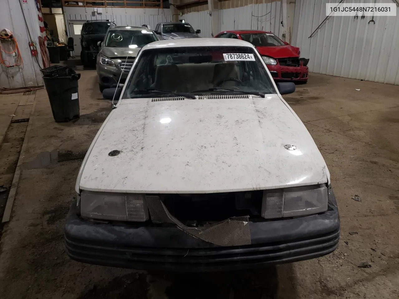 1992 Chevrolet Cavalier Vl VIN: 1G1JC5448N7216031 Lot: 78738624