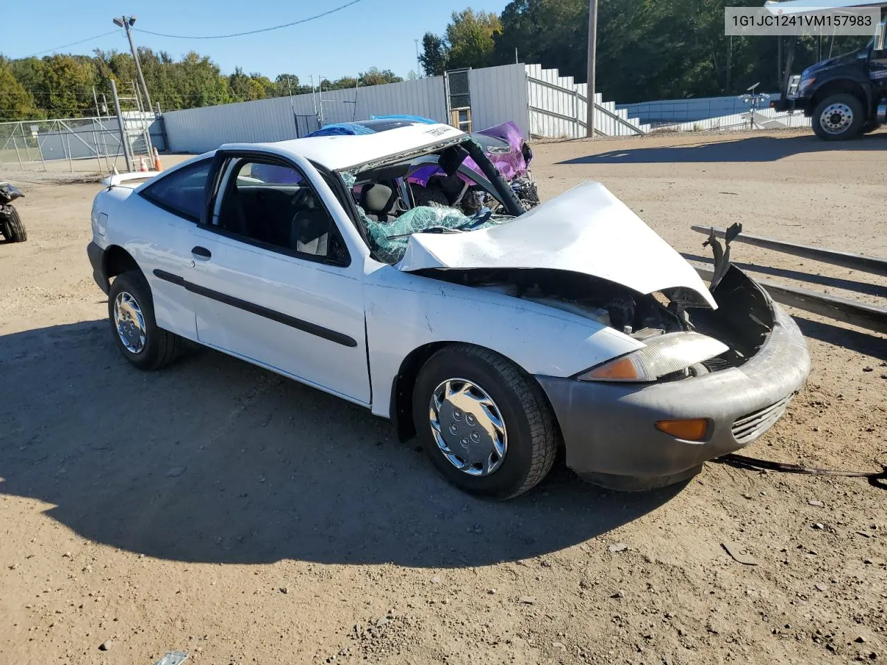 1997 Chevrolet Cavalier Base VIN: 1G1JC1241VM157983 Lot: 76581444