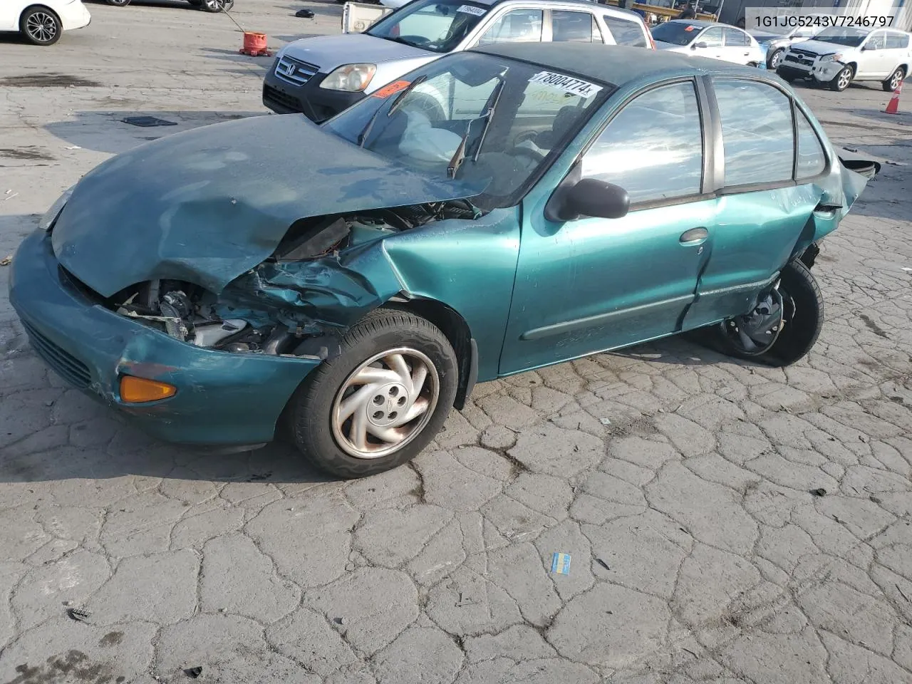 1997 Chevrolet Cavalier VIN: 1G1JC5243V7246797 Lot: 78004774