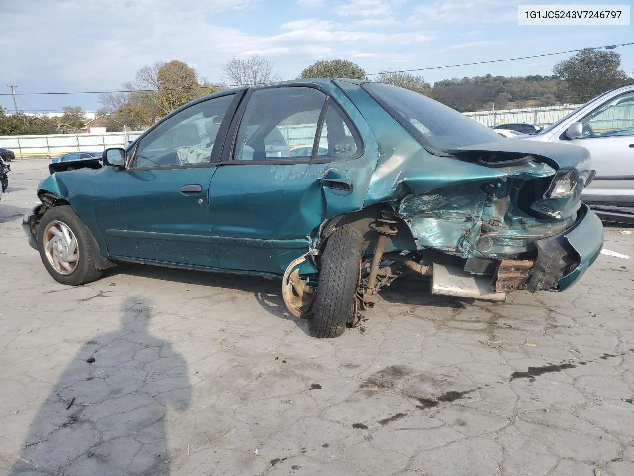 1997 Chevrolet Cavalier VIN: 1G1JC5243V7246797 Lot: 78004774