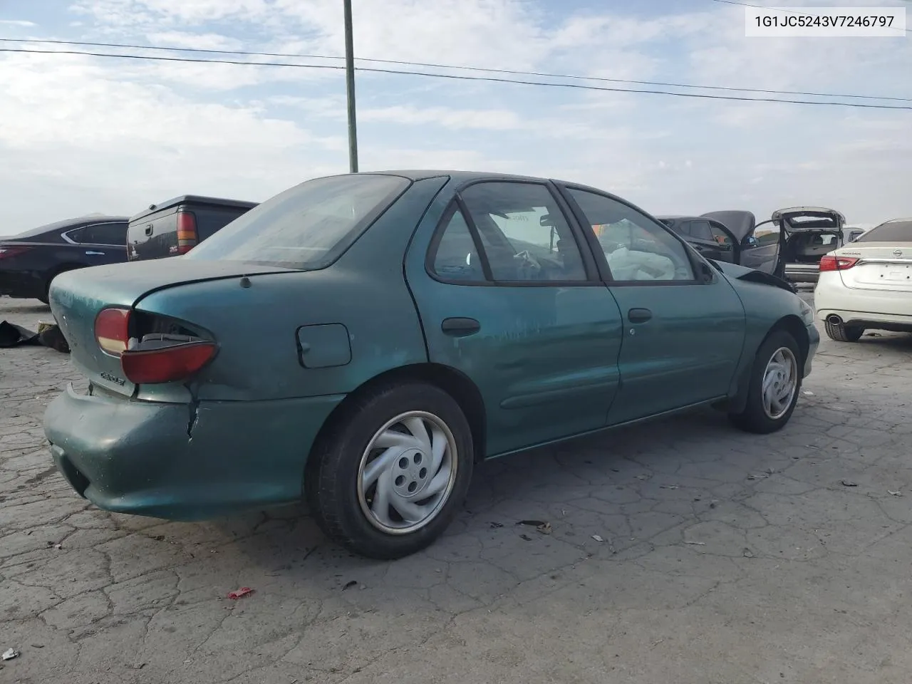 1997 Chevrolet Cavalier VIN: 1G1JC5243V7246797 Lot: 78004774