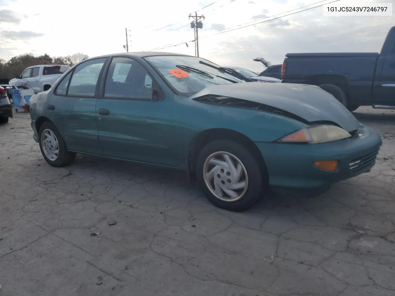 1997 Chevrolet Cavalier VIN: 1G1JC5243V7246797 Lot: 78004774