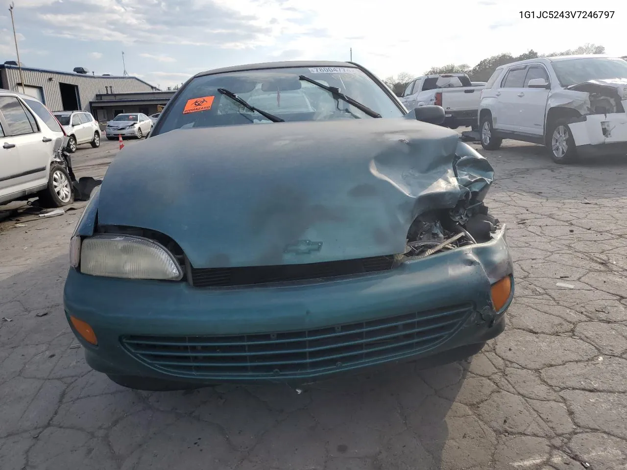 1997 Chevrolet Cavalier VIN: 1G1JC5243V7246797 Lot: 78004774