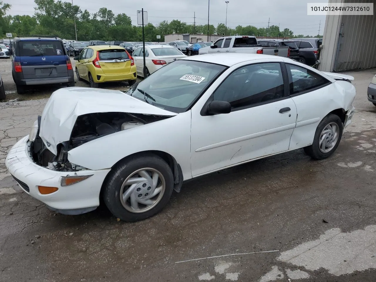 1998 Chevrolet Cavalier Base VIN: 1G1JC1244W7312610 Lot: 55137204