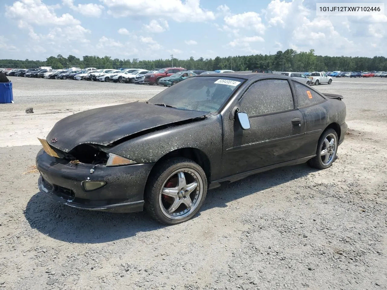 1998 Chevrolet Cavalier Z24 VIN: 1G1JF12TXW7102446 Lot: 58949874