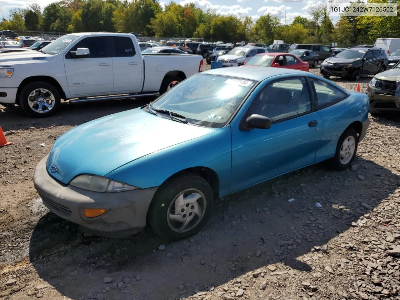 1998 Chevrolet Cavalier Base VIN: 1G1JC1242W7126502 Lot: 72183844