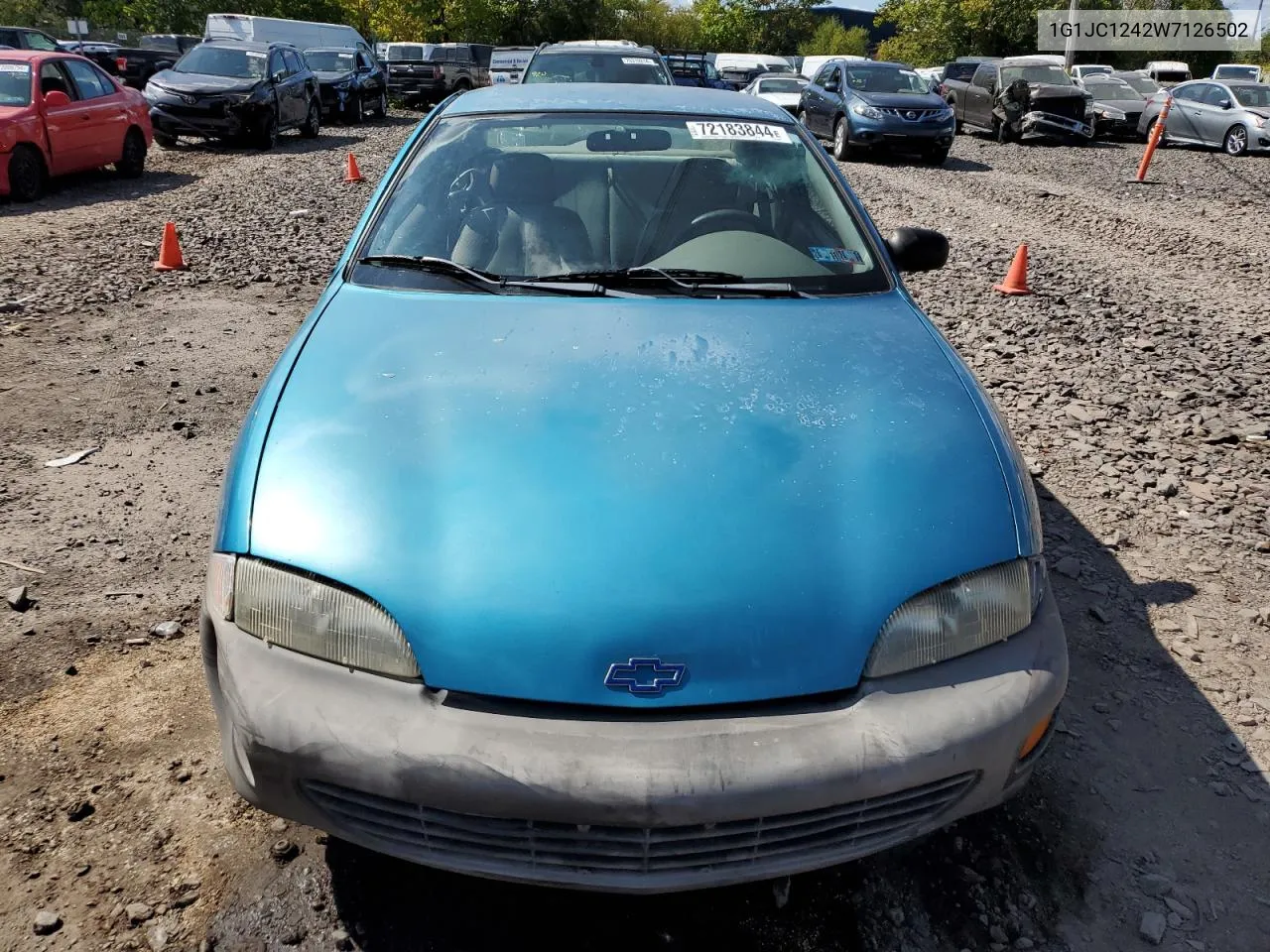 1998 Chevrolet Cavalier Base VIN: 1G1JC1242W7126502 Lot: 72183844