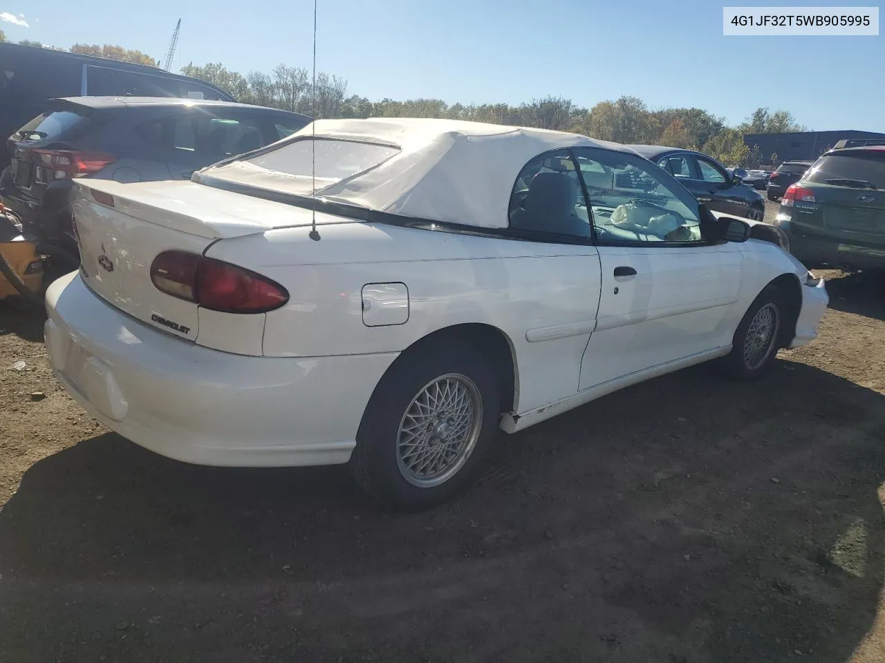 1998 Chevrolet Cavalier Z24 VIN: 4G1JF32T5WB905995 Lot: 74454004